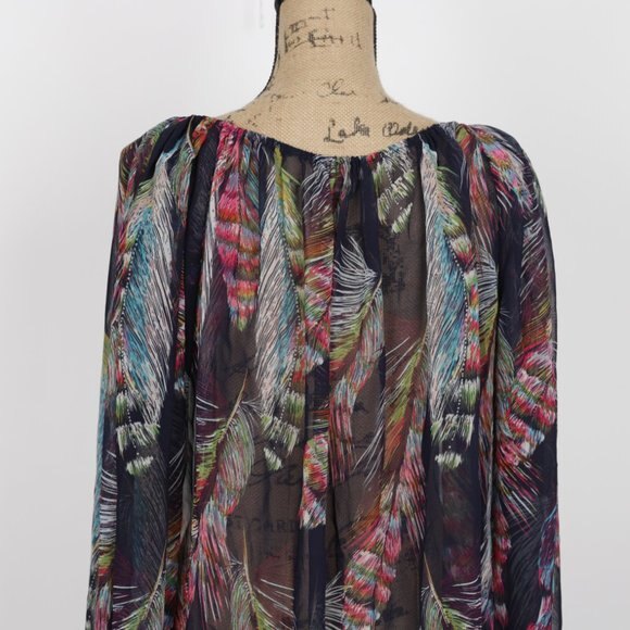EC Gracia floral Blouse size M - Picture 10 of 12